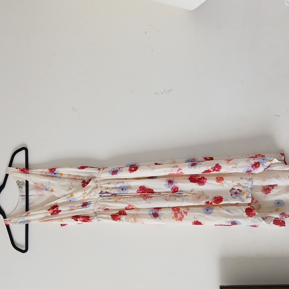 Lucky Brand High-Low Floral Surplice neckline‎ Sleeveless Dress